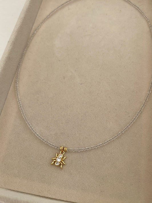 Spider necklace